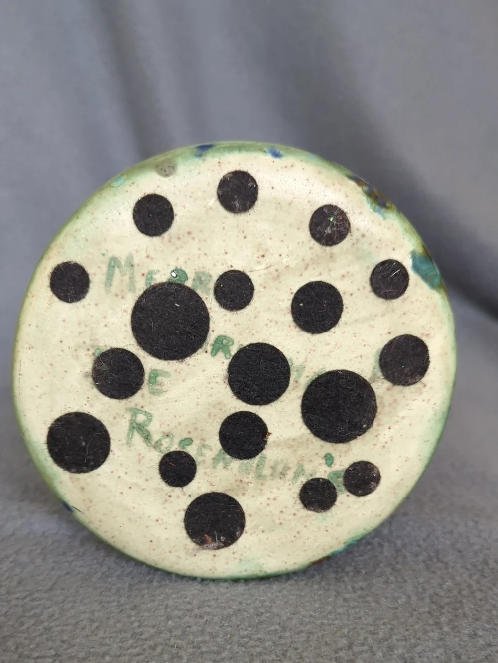 Handcrafted Pottery Candleholder.